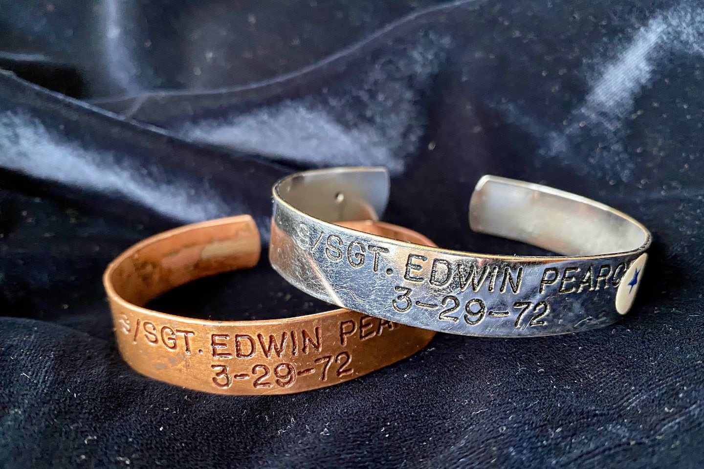 Strangers sent the author their bracelets engraved with her uncle's name.